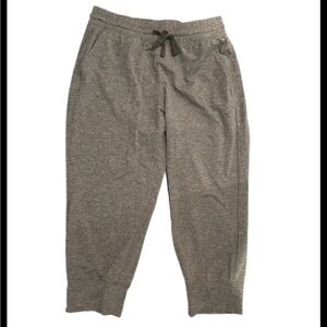 - 1 Pair of grey joggers/1 pair of purple joggers